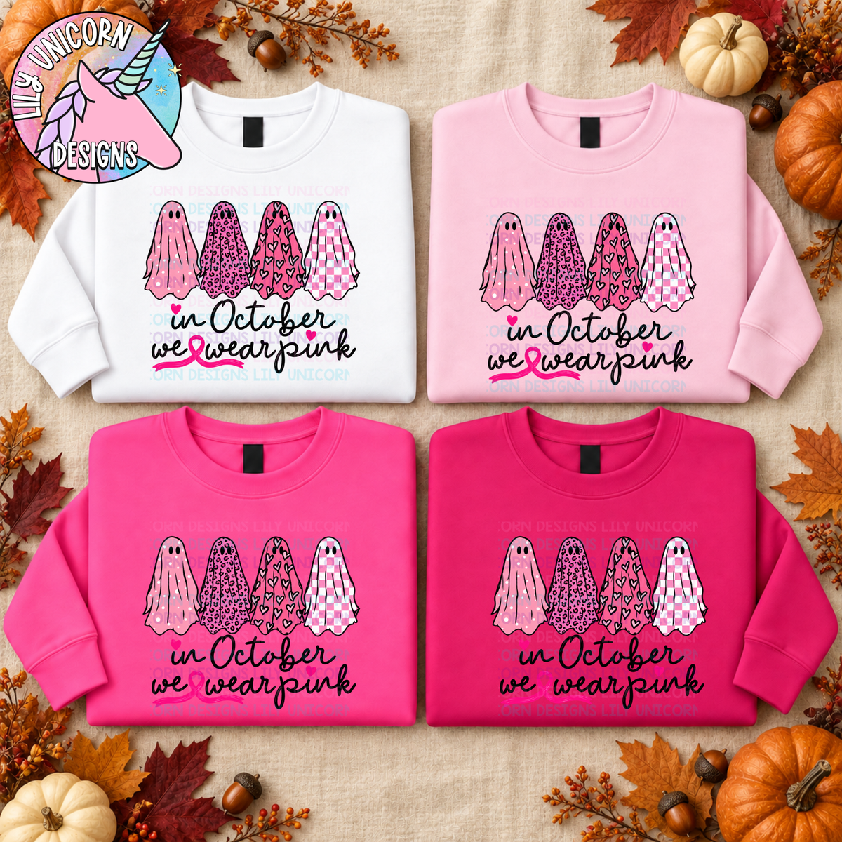 In October We Wear Pink Ghosts