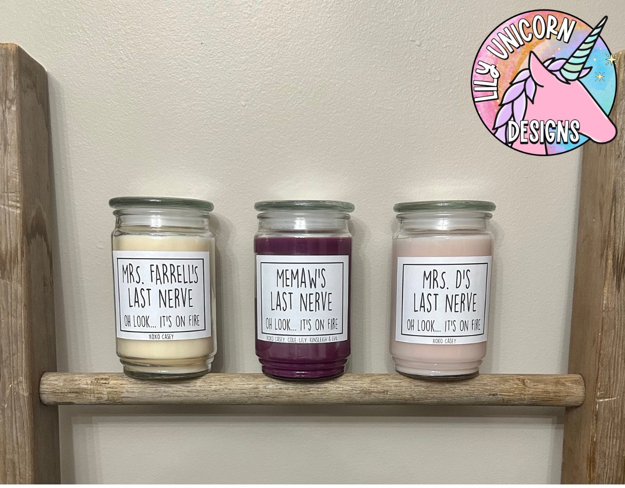 Last Nerve Candle