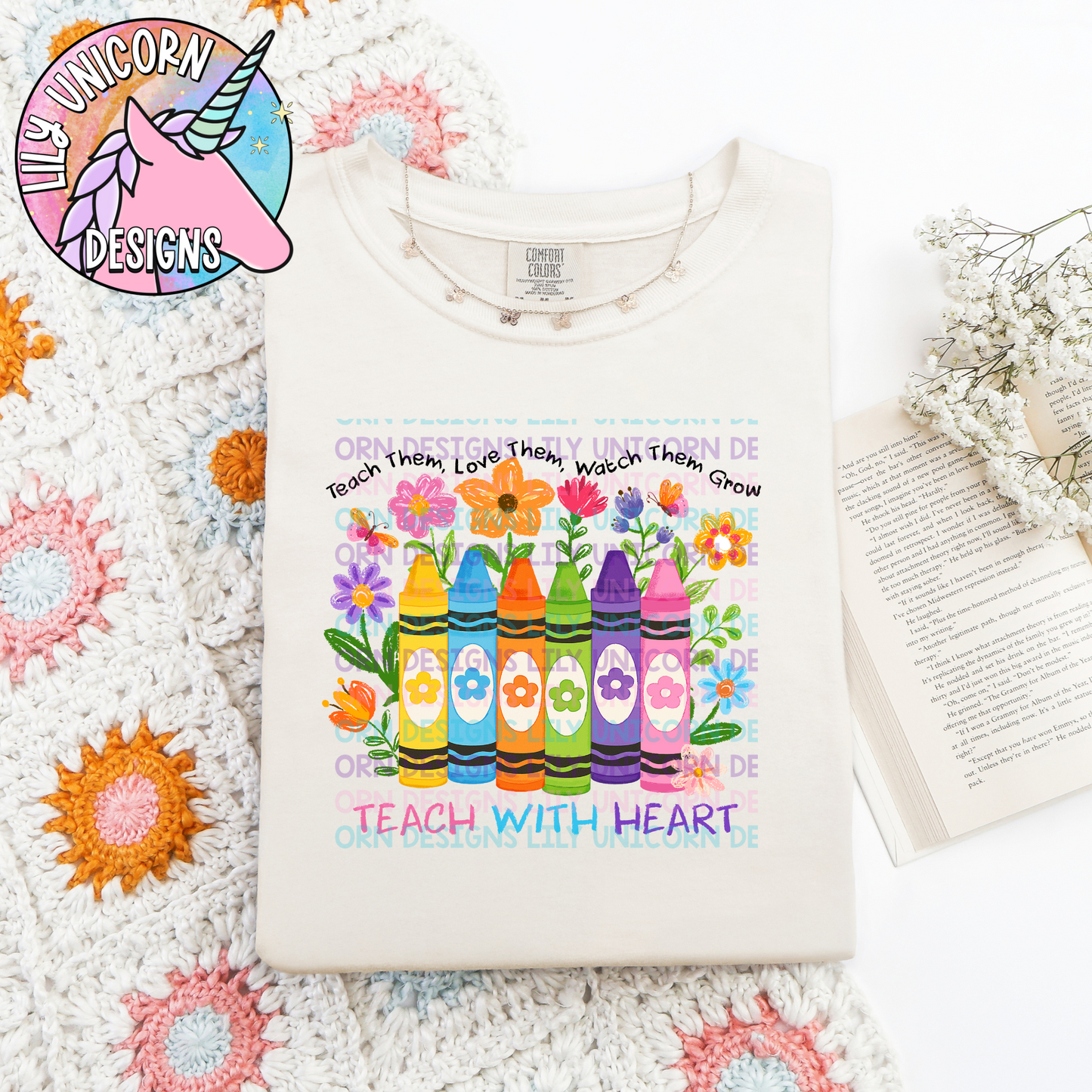 Teach With Heart Crayons