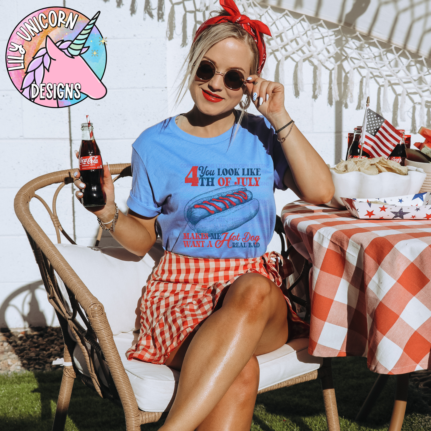 You Look Like the 4th of July