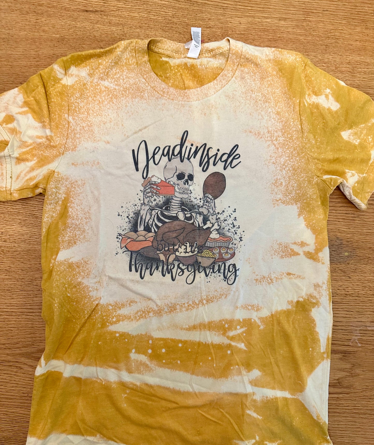 Dead Inside but it’s Thanksgiving T-Shirt - Adult Medium