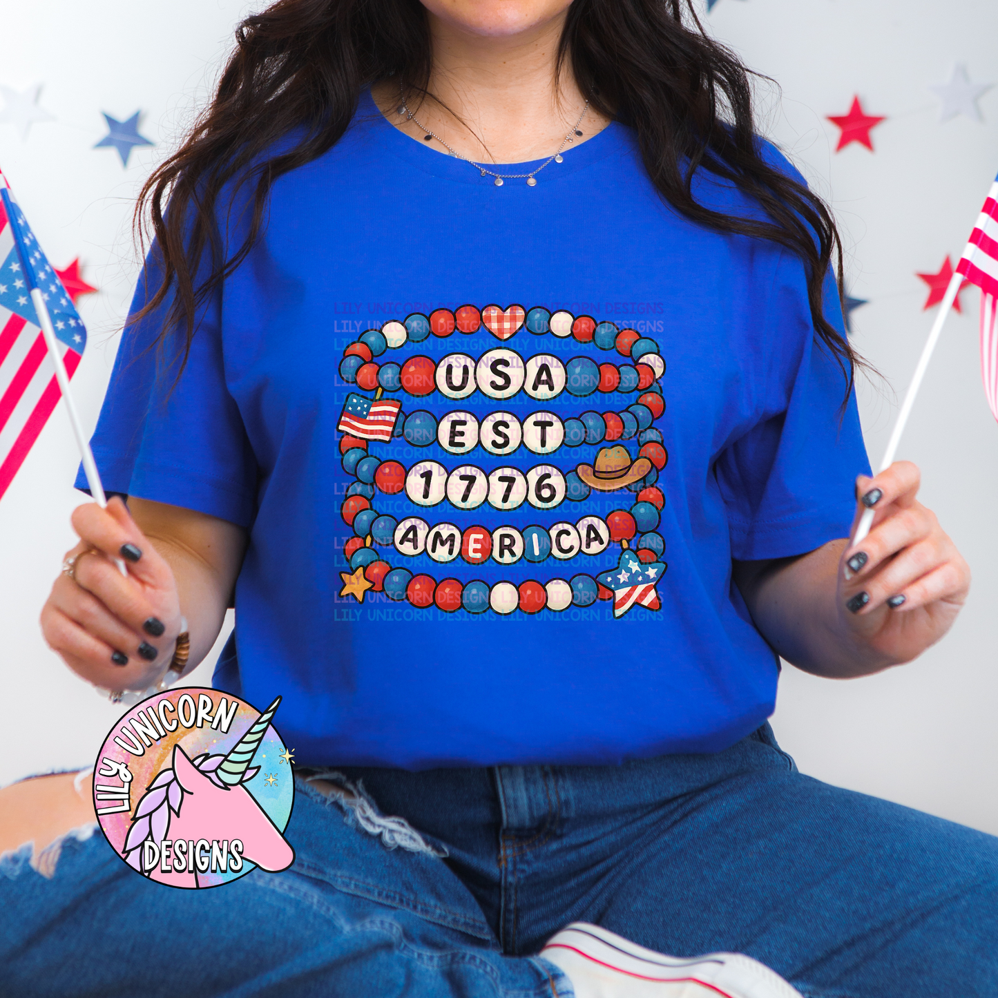 4th of July Bracelets Toddler