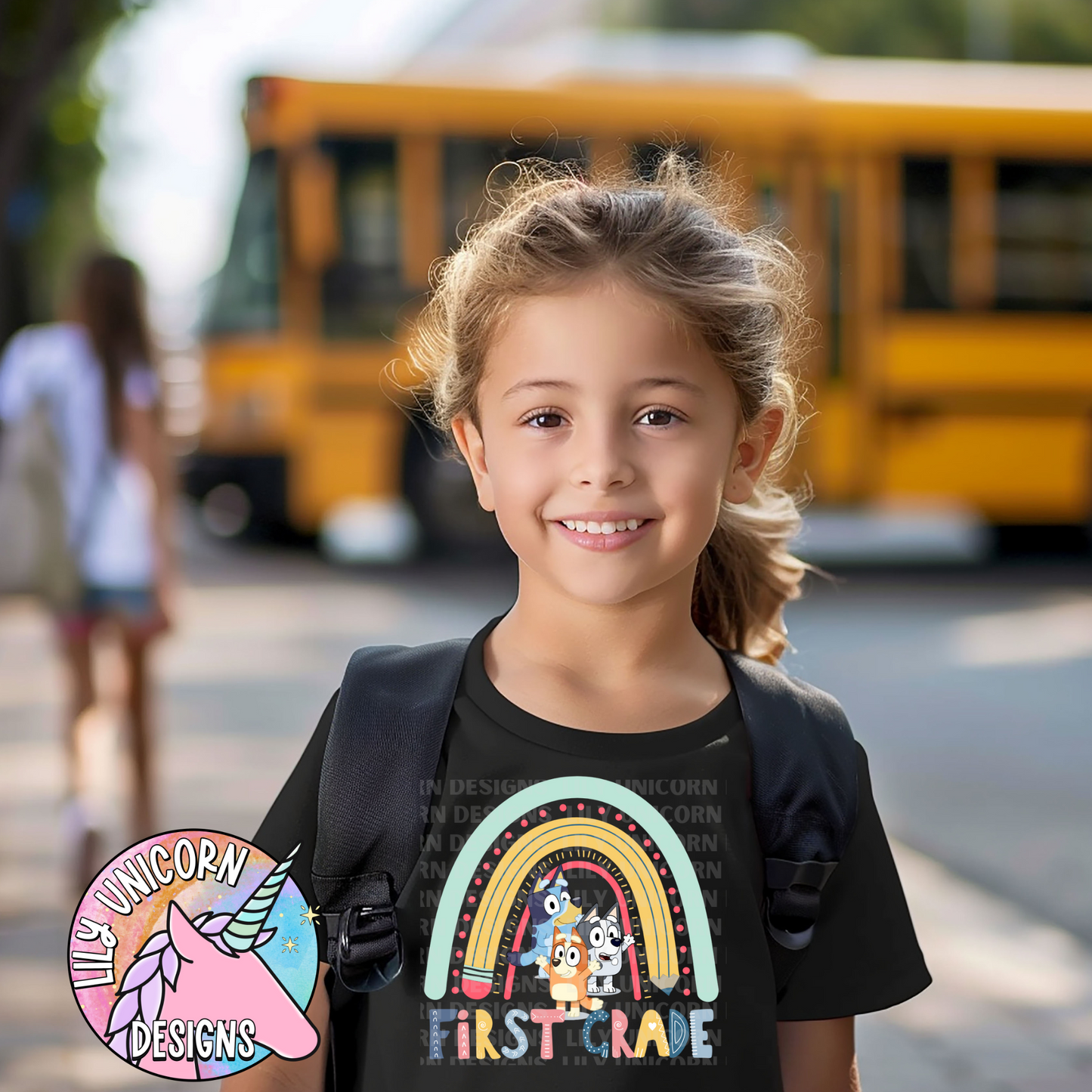 Blue Dog Rainbow Youth T-Shirt