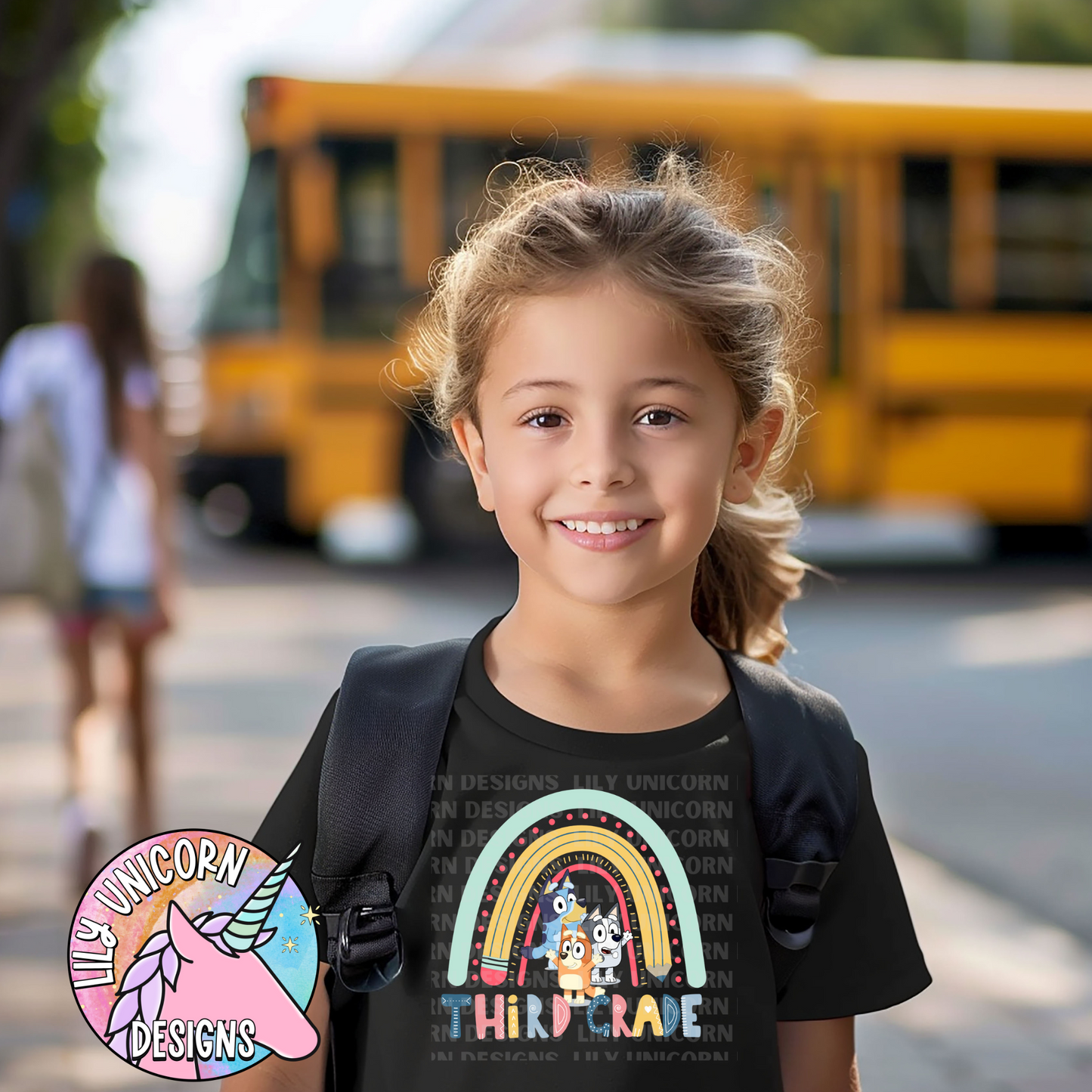 Blue Dog Rainbow Youth T-Shirt