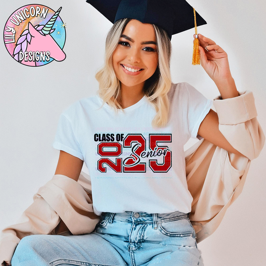 Class of 2025 Senior Red