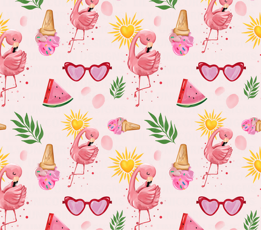 Flamingo Summer Tumbler