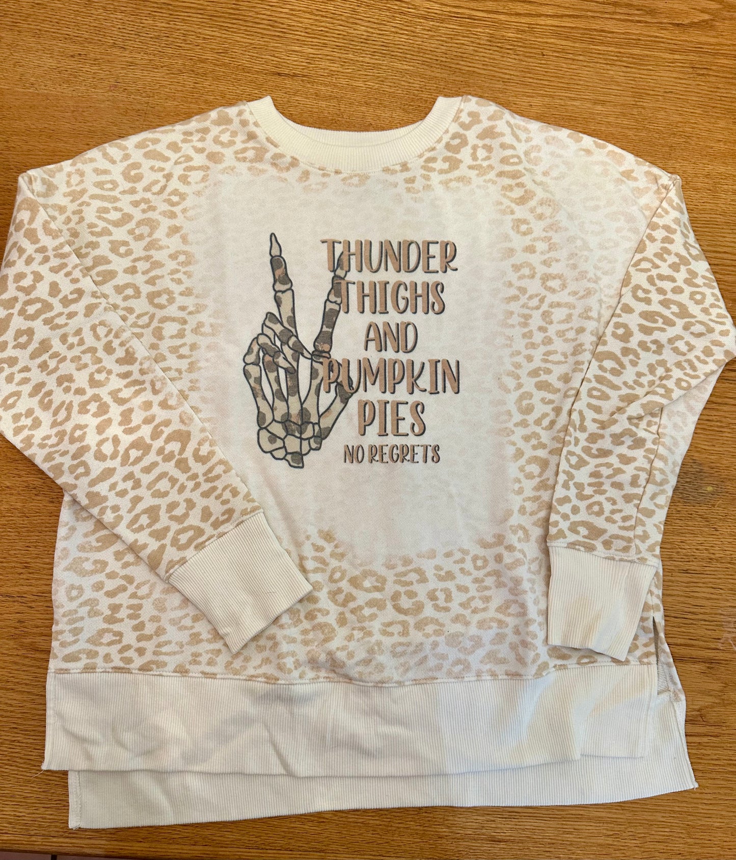 Thunder Thighs & Pumpkin Pies Seeatshirt - Adult Medium