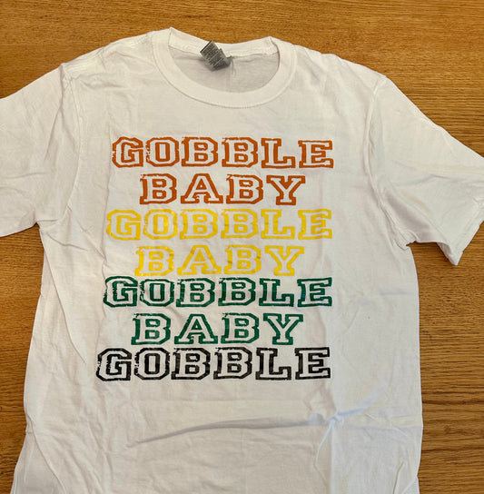 Gobble Baby T-Shirt - Adult Medium