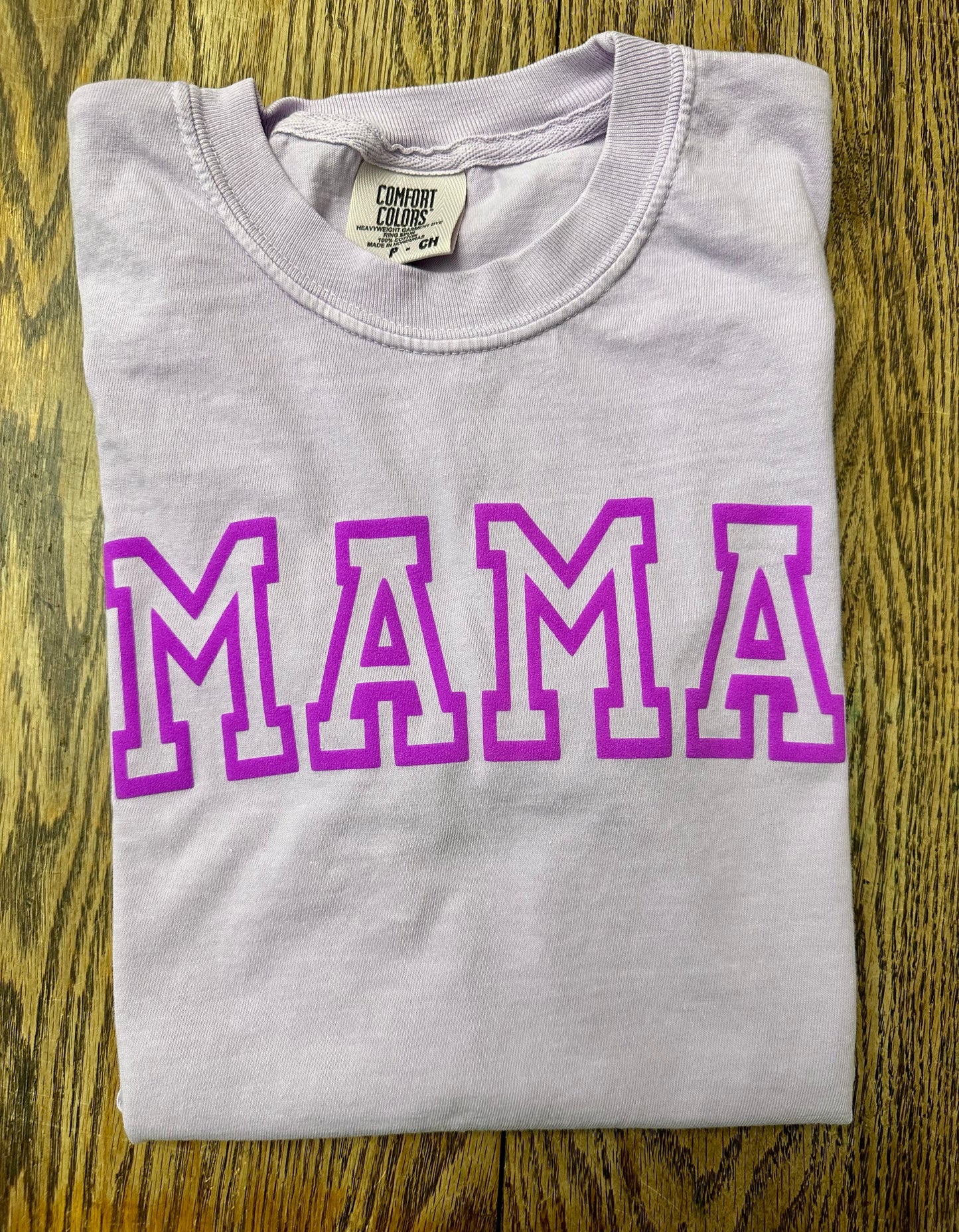 Mama Puff Ink Comfort Colors Shirt