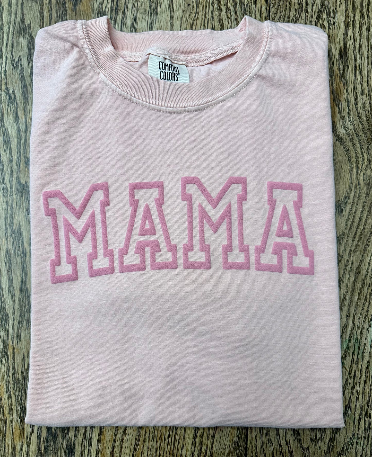 Mama Puff Ink Comfort Colors Shirt