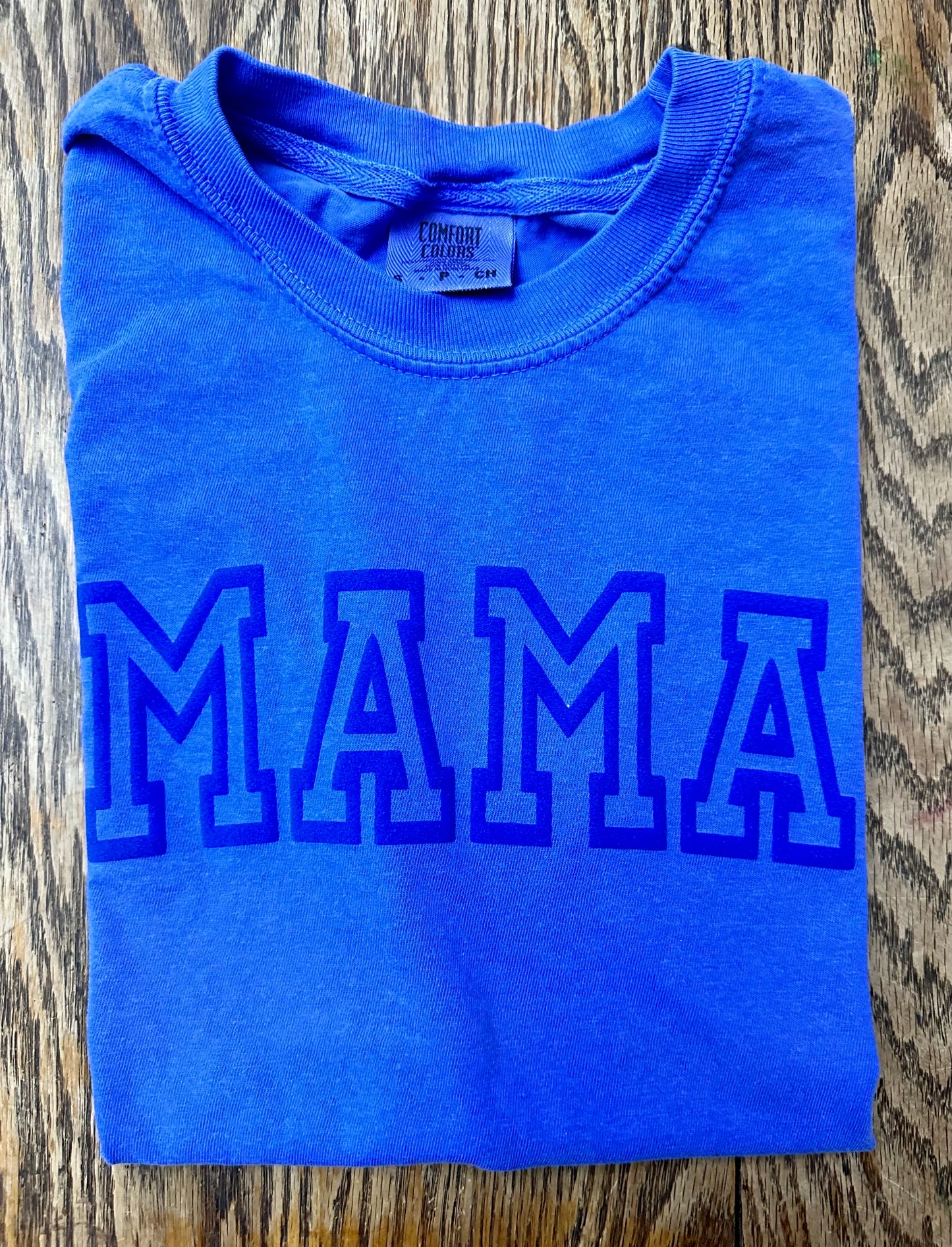 Mama Puff Ink Comfort Colors Shirt