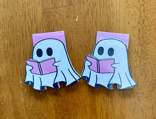 Bookish Ghost Magnetic Bookmark