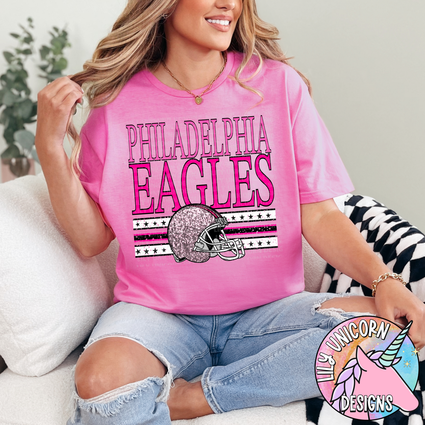 Philadelphia Eagles Pink