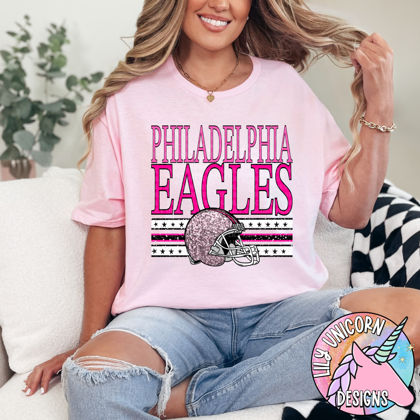 Philadelphia Eagles Pink