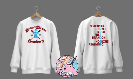 Broad Street Bombers Sweatshirt