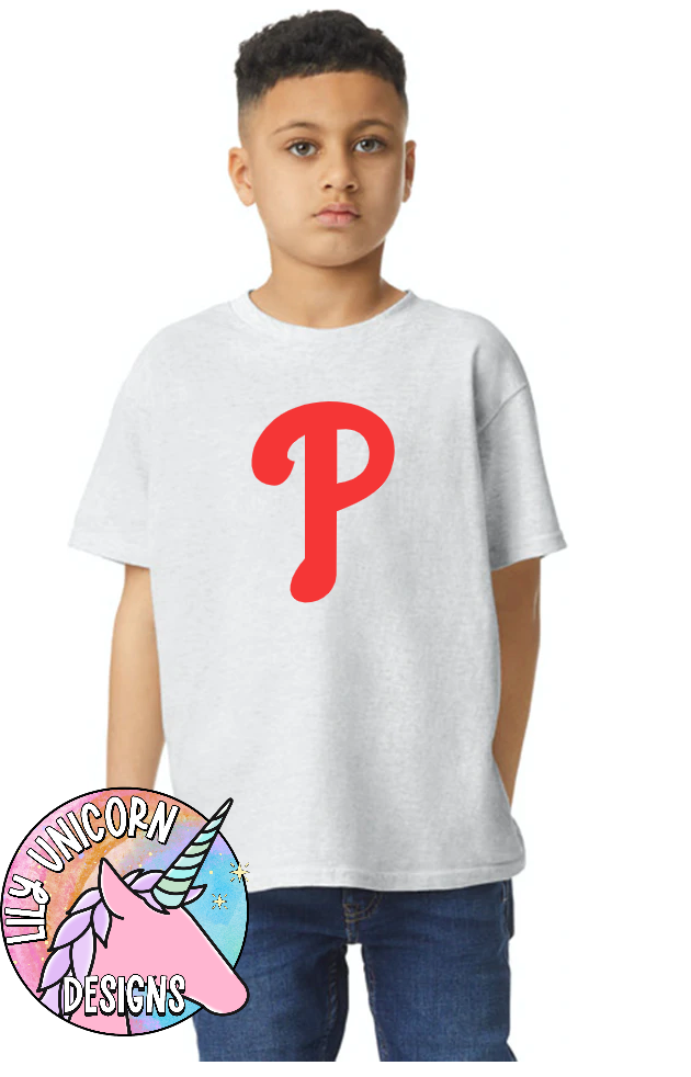 Phillies "P" Infant Bodysuit