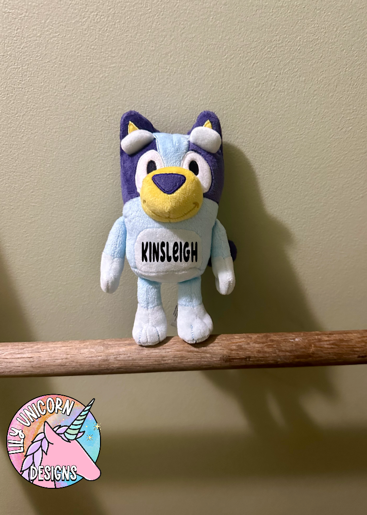 Bluey dog plush