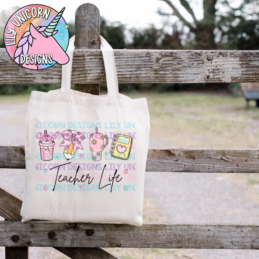 Teacher Life Tote