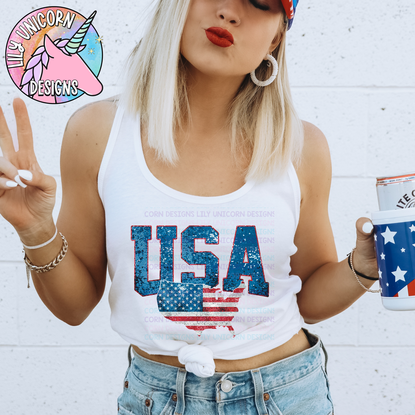 USA Sequins