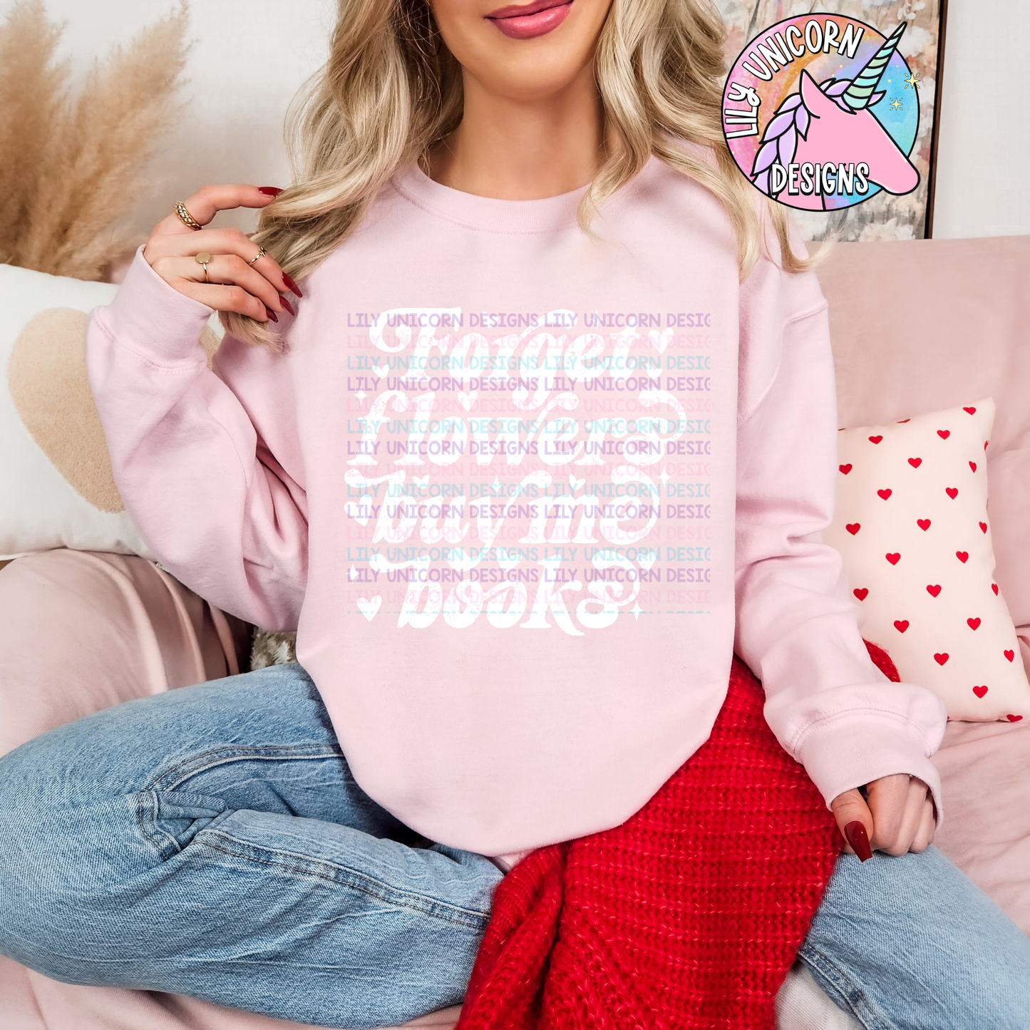 Forget Flowers Buy Me Books White